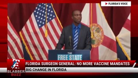 Florida Surgeon General: No More Vaccine Mandates