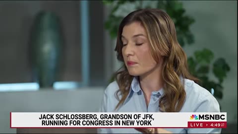 President John F Kennedy's grandson, Jack Schlossberg, says his cousin (RFK Jr.)