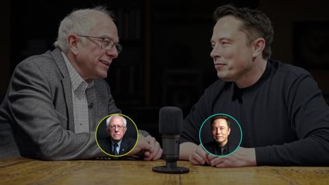 FULL INTERVIEW: Elon and Bernie Trade Barbs, Tackle Healthcare, AI and Job Displacement, UBI
