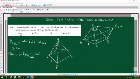 Skill trải phẳng hình