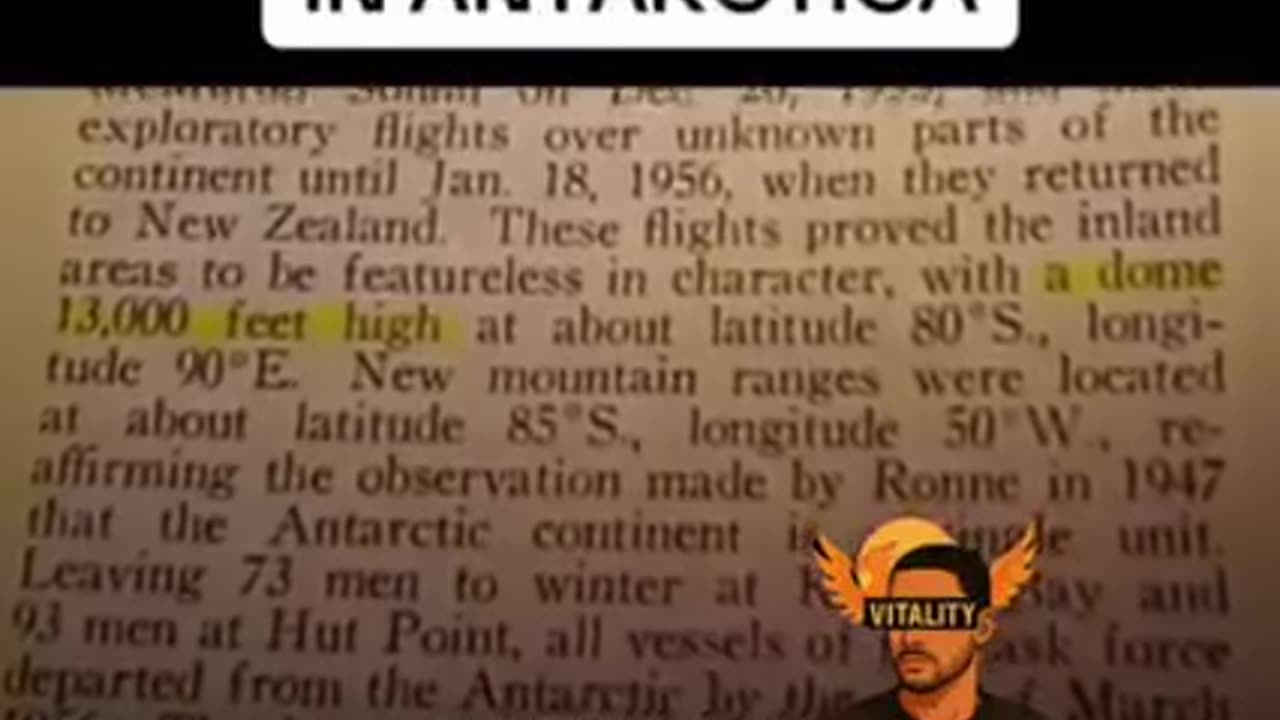 HOW PLANES AVOID ✈ THE FIRMAMENT IN ANTARCTICA