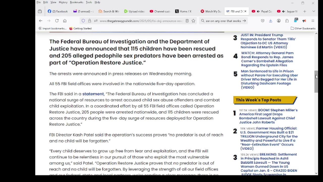 Operation Restore Justice