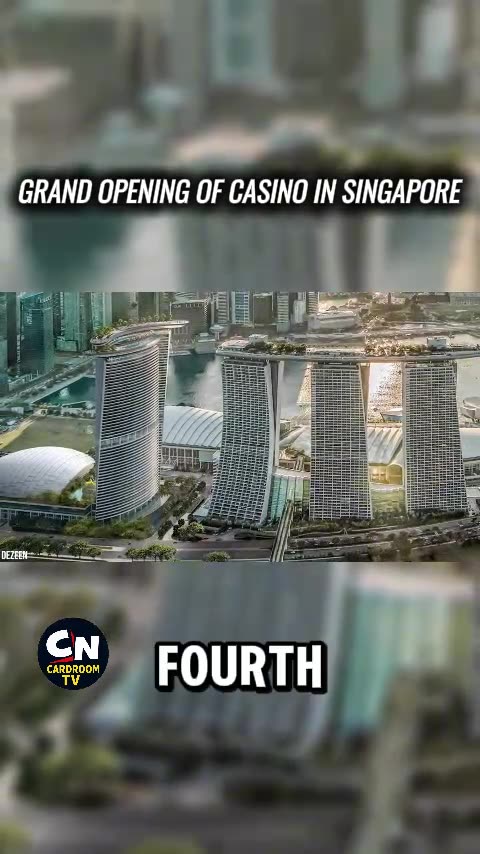 OPENING DAY VIBES AT SINGAPORE CASINO