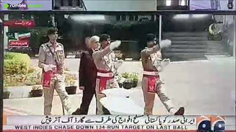 PM PAKISTAN Welcome Iran President in PM HOUSE