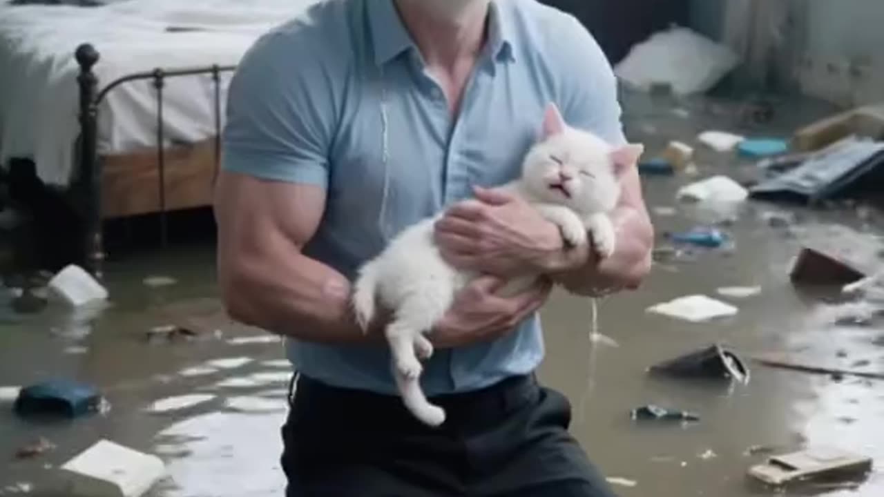 Playful Cat Being Absolutely Adorable