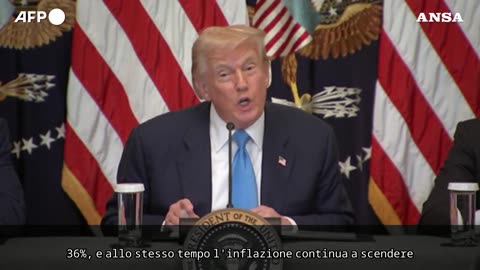 NOTIZIE DAL MONDO Dazi USA a UE,Trump:'Questa è l'alba dell'età dell'oro dell'America' "Dicevano che le tariffe avrebbero danneggiato l'economia americana,i dati mostrano l'opposto" ha dichiarato Trump