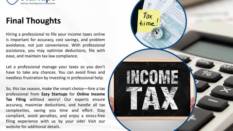 Why To Hire Professionals For Online Income Tax Filing