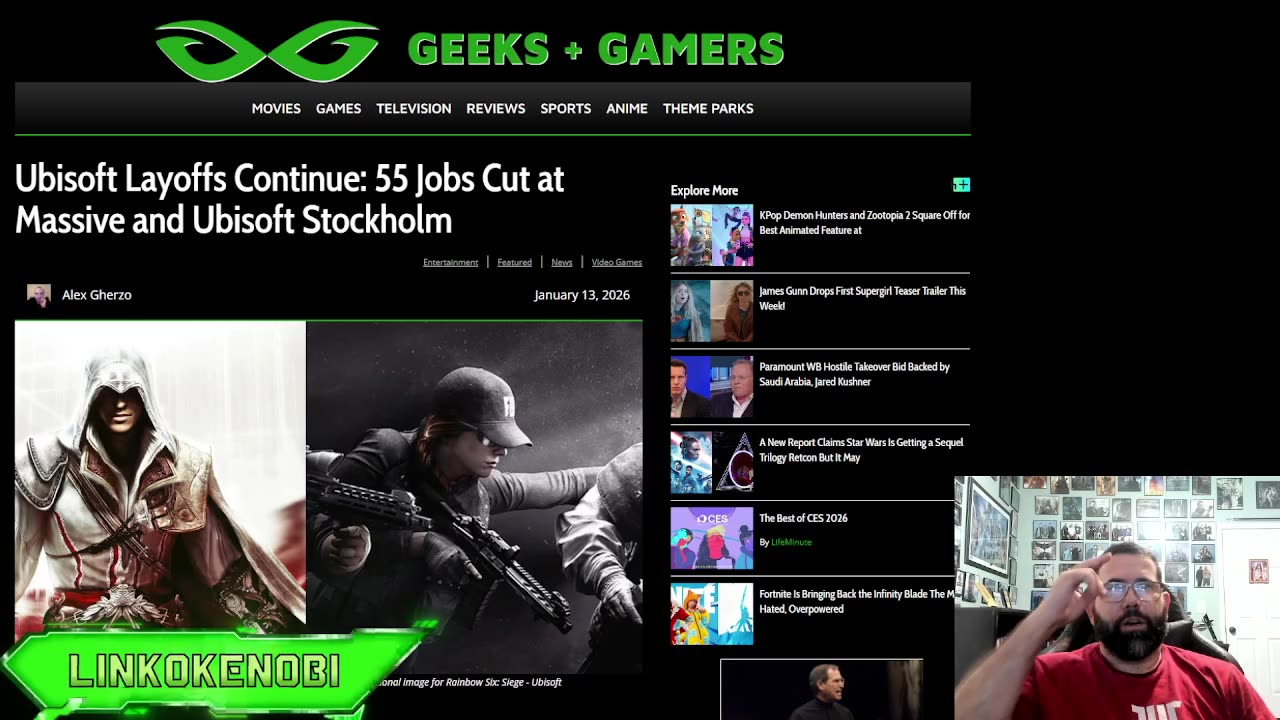 Ubisoft Laying Off Employees Again