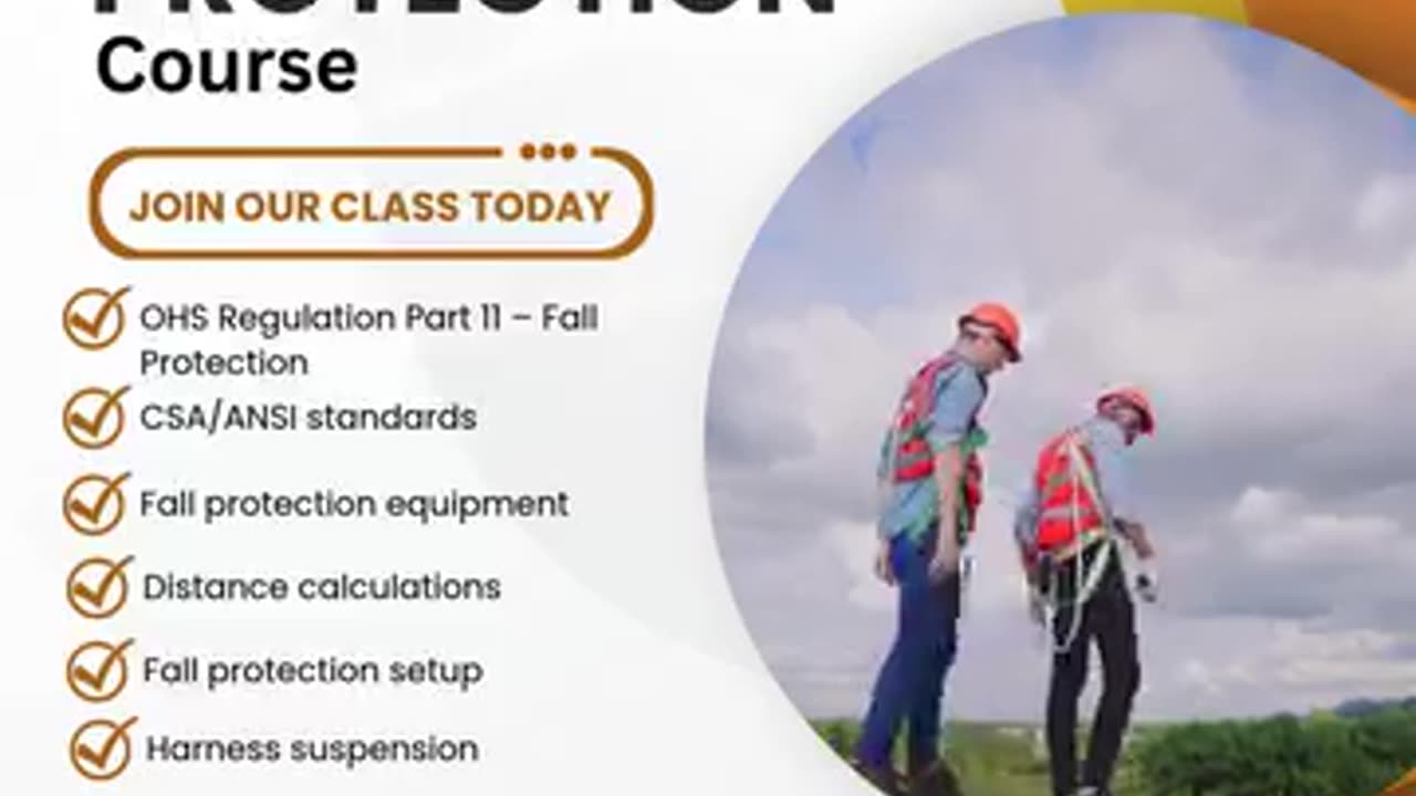 Certified NCSO Fall Protection Course