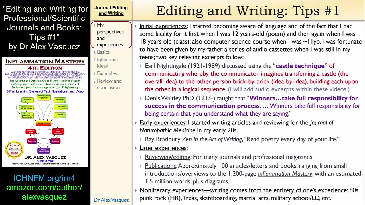 Tips on Writing and Editing, especially for formal-professional writing