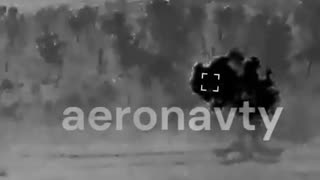 🔥 Destruction of Russian Msta-S self-propelled howitzer by Aeronavty!