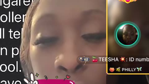BARBIE AND HER SUPPORTER GET INTO IT OVER APARTMENT AND CIGARETTES!!! TUNE IN