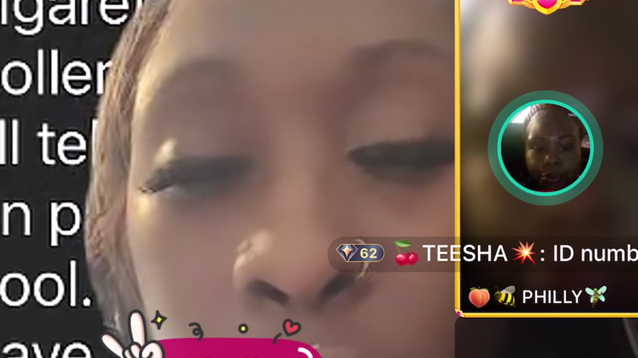 BARBIE AND HER SUPPORTER GET INTO IT OVER APARTMENT AND CIGARETTES!!! TUNE IN
