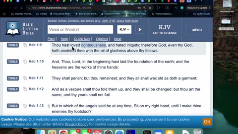 6/29/25 Heb 1:9-14 Will this earth be utterly destroyed or changed?