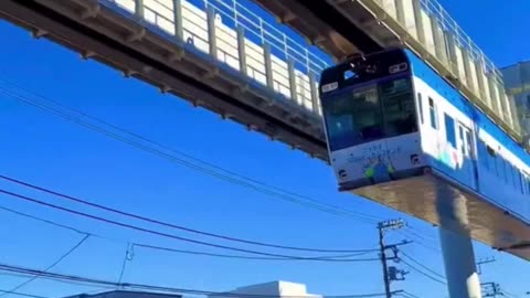 🚝 Japan’s Floating Train? | Chiba Urban Monorail in Action! 🇯🇵