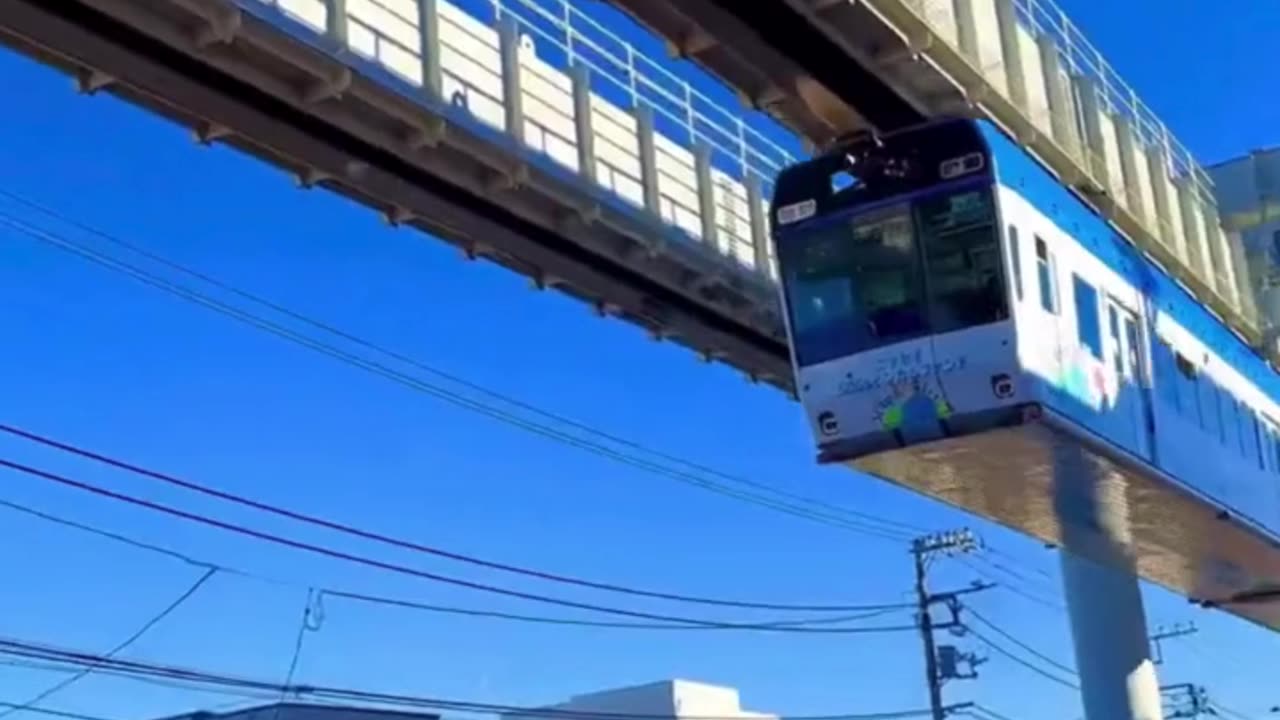 🚝 Japan’s Floating Train? | Chiba Urban Monorail in Action! 🇯🇵