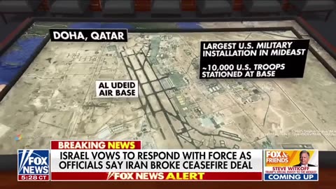 Israel promises to use force in retaliation for allegations that Iran violated