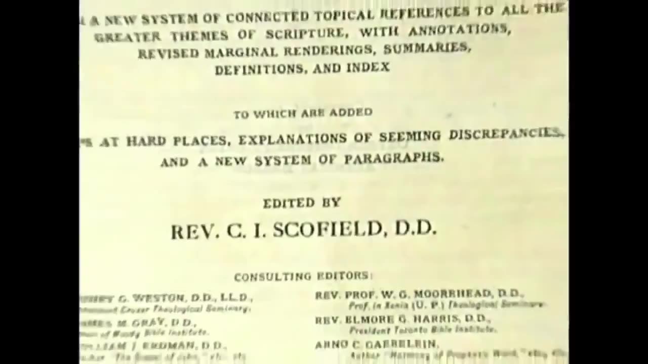 A lot of people don’t know dispensationalism was a RothschiId trick and it shows