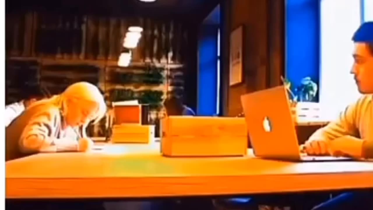 Girl Shocked By Man in The Library - Take Me To Church