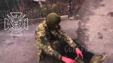 AFU in kursk attempted to hide by dressing up as a civilian