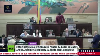 Petro cancela consulta popular tras aprobarse reforma laboral