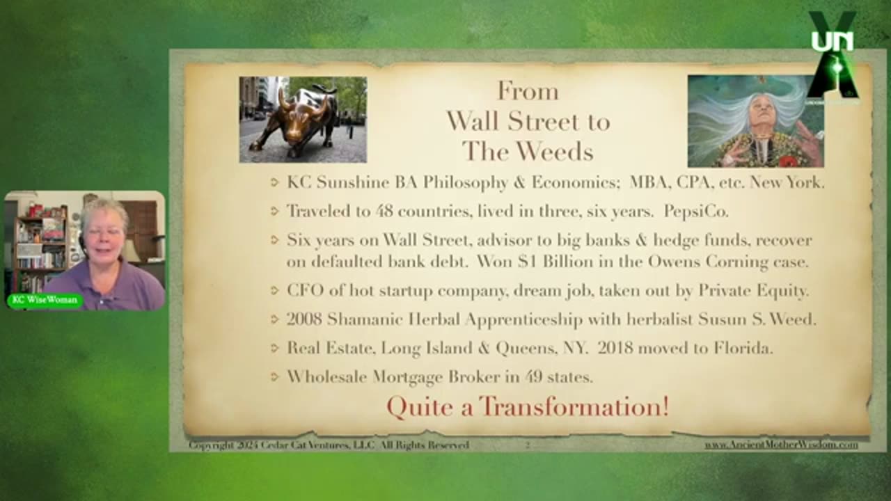 Кэрри Кэссиди на шоу Сорняки Мудрости март 2025