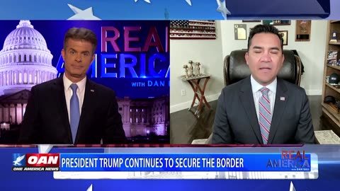 REAL AMERICA -- Dan Ball W/ Victor Avila, Border Crossing Numbers Down, 7/3/25