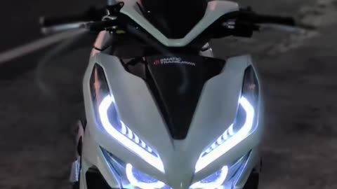 Modern style motorbike