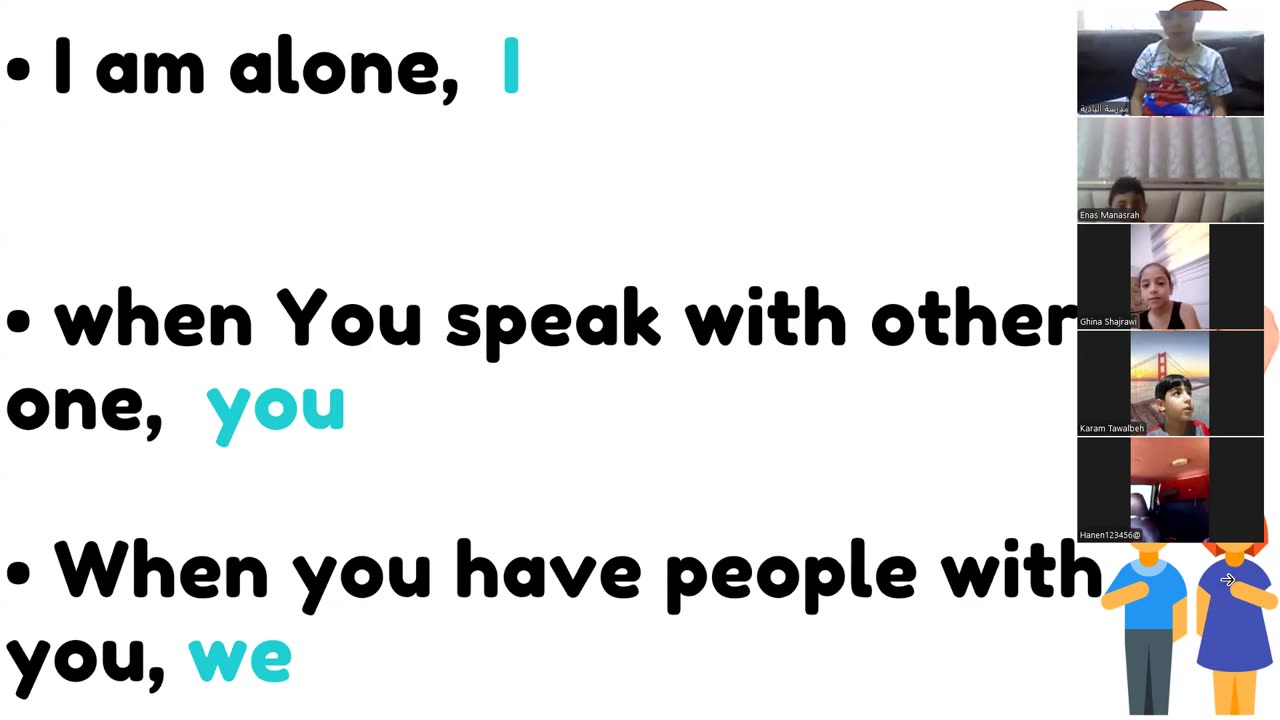 SUBJECT PRONOUNS