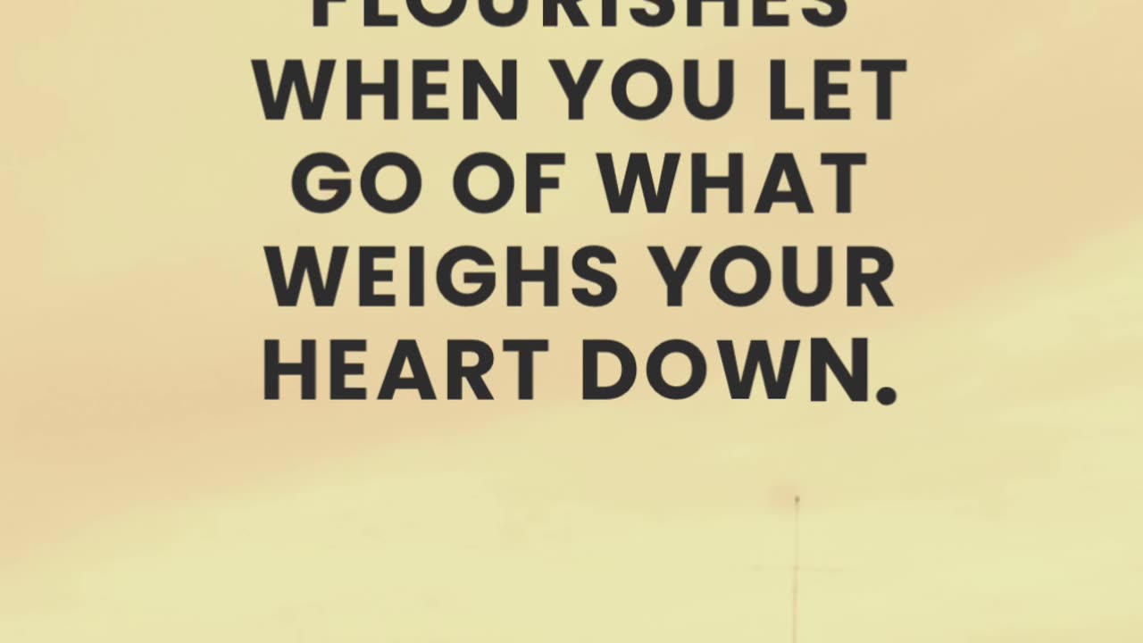 What if joy isn’t something you find—but something that flows when you finally let go?