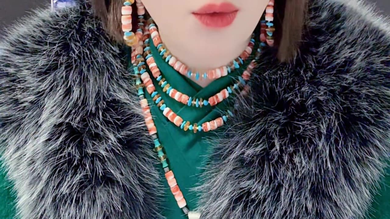 20251024-10 Natural Sterling Turquoise Square Pendant Emerald Square Shining