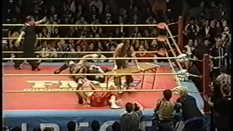 RVD AND SABU VS HAYABUSA AND TOMMY DREAMER FME ECW SUPERSHOW 1998