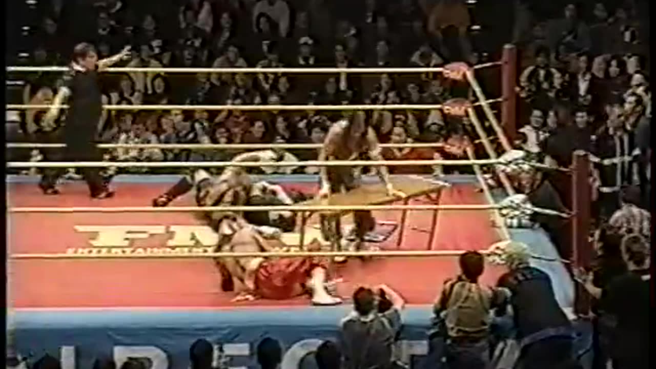 RVD AND SABU VS HAYABUSA AND TOMMY DREAMER FME ECW SUPERSHOW 1998