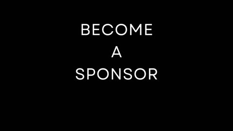 Become a sponsor, today!