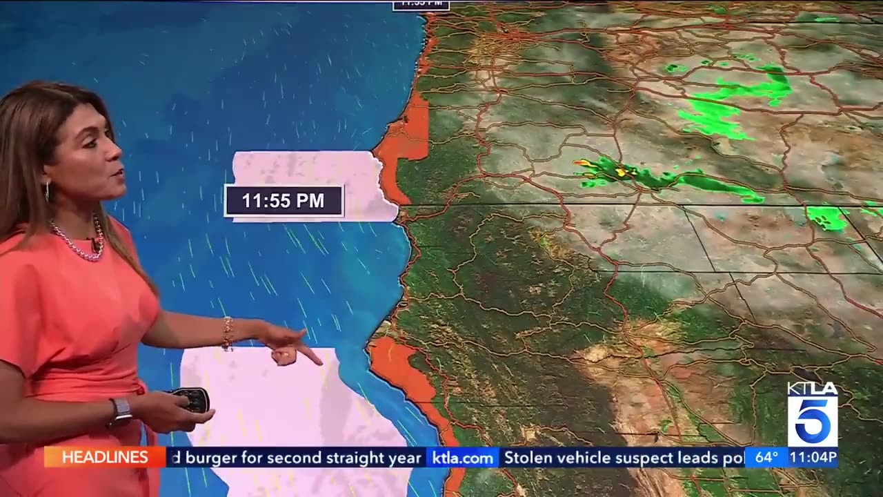 KTLA 5 - Southern California coast under tsunami alert