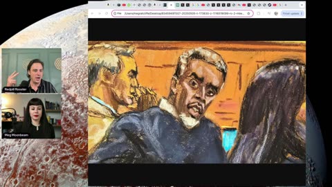 Week 5 of the Diddy Trial with Meg Moonbeam & Redpill Rooster