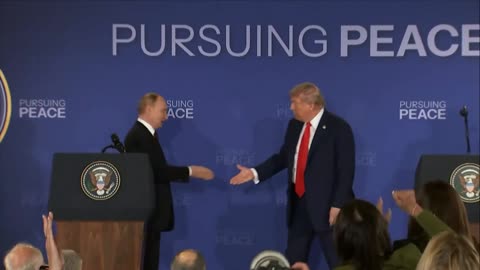 Presidents Trump and Putin Hold Full Joint Press Conference in Alaska, August 15, 2025