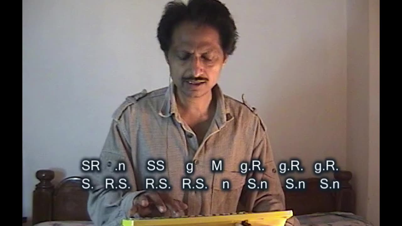 Raag Bhimapalasi-भीमपलासी-with Lyrics and Notations- by Umakant Mishra