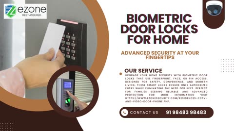 Biometric Door Locks for Home – Advanced Security at Your Fingertips