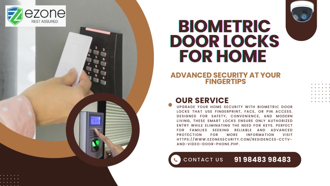 Biometric Door Locks for Home – Advanced Security at Your Fingertips