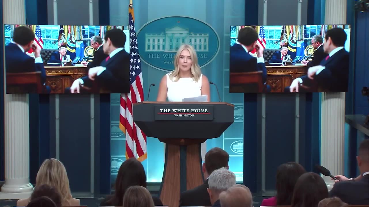 🚨🔥Karoline Leavitt SHREDS the Fake News for their lies about negotiations with Russia !