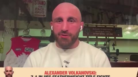 Volkanovski says there’s a “good chance” he would’ve retired if he suffered a knockout loss to Lopes