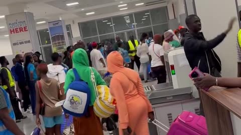 I flight from Abuja to Lagos yesterday evening to join sir Allen Onyema