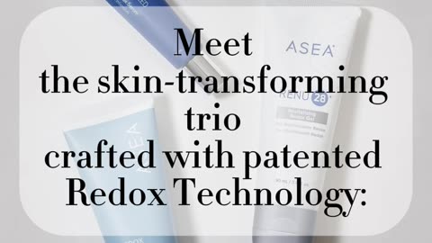 Meet the skin-transforming trio crafted with patented Redox Technology