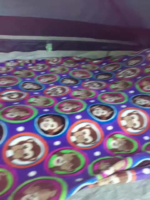 Camping with a OBAMA Blankey??