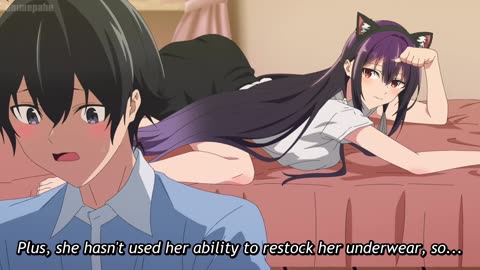 takamine showing off her cat | Please Put Them On, Takamine-san