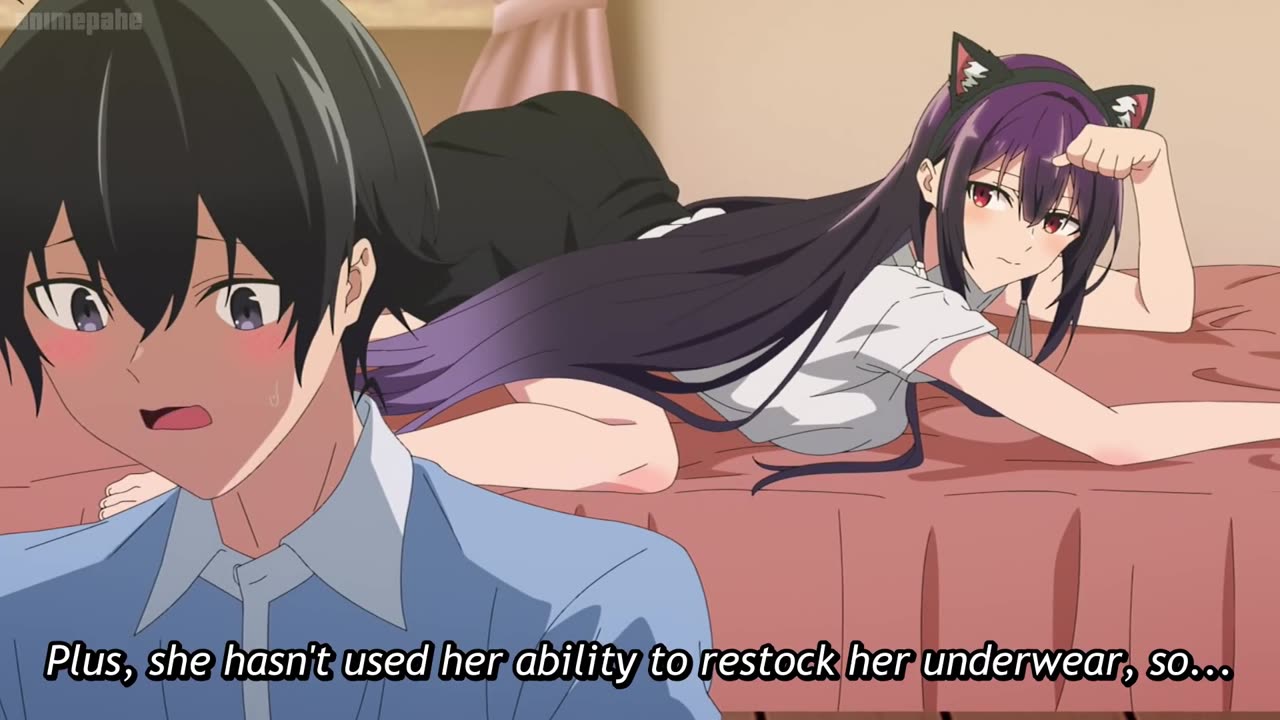 takamine showing off her cat | Please Put Them On, Takamine-san