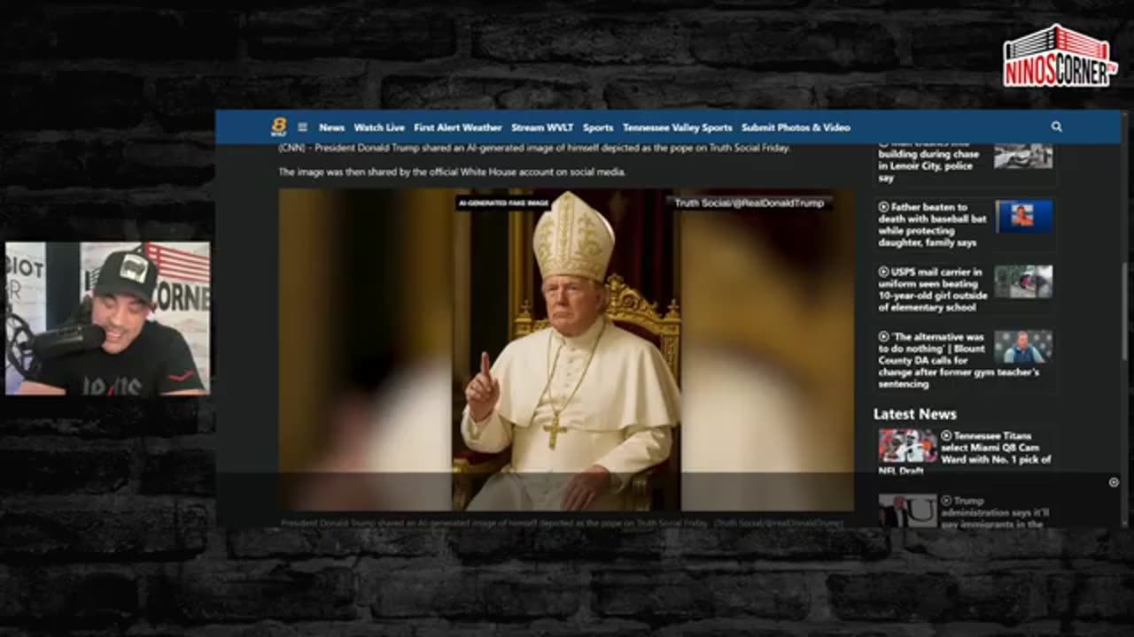 Nino - Trump To Reopen Alcatraz! P Diddy Starts Trial.. AOC Challenges Tom Homan...5-5-25