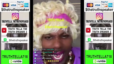 DAREALSUPABIHH DRESSED AS SHANAYNAY ACTING THE FOOL