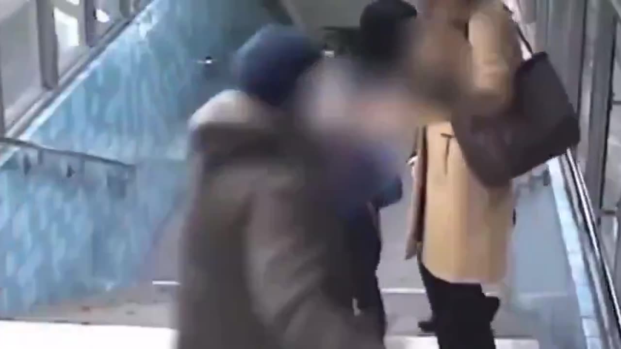 π¨πΈπͺ An Afghan migrant, who was trying to steal, punched a European mother in front of her children.